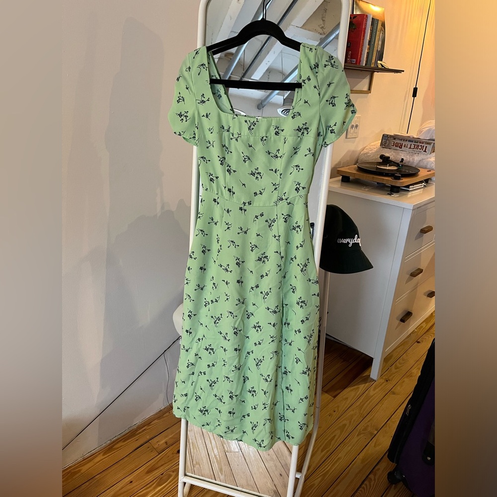 Leith Floral Midi Dress